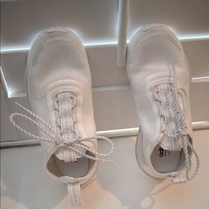 Adidas athletic shoes ALL white